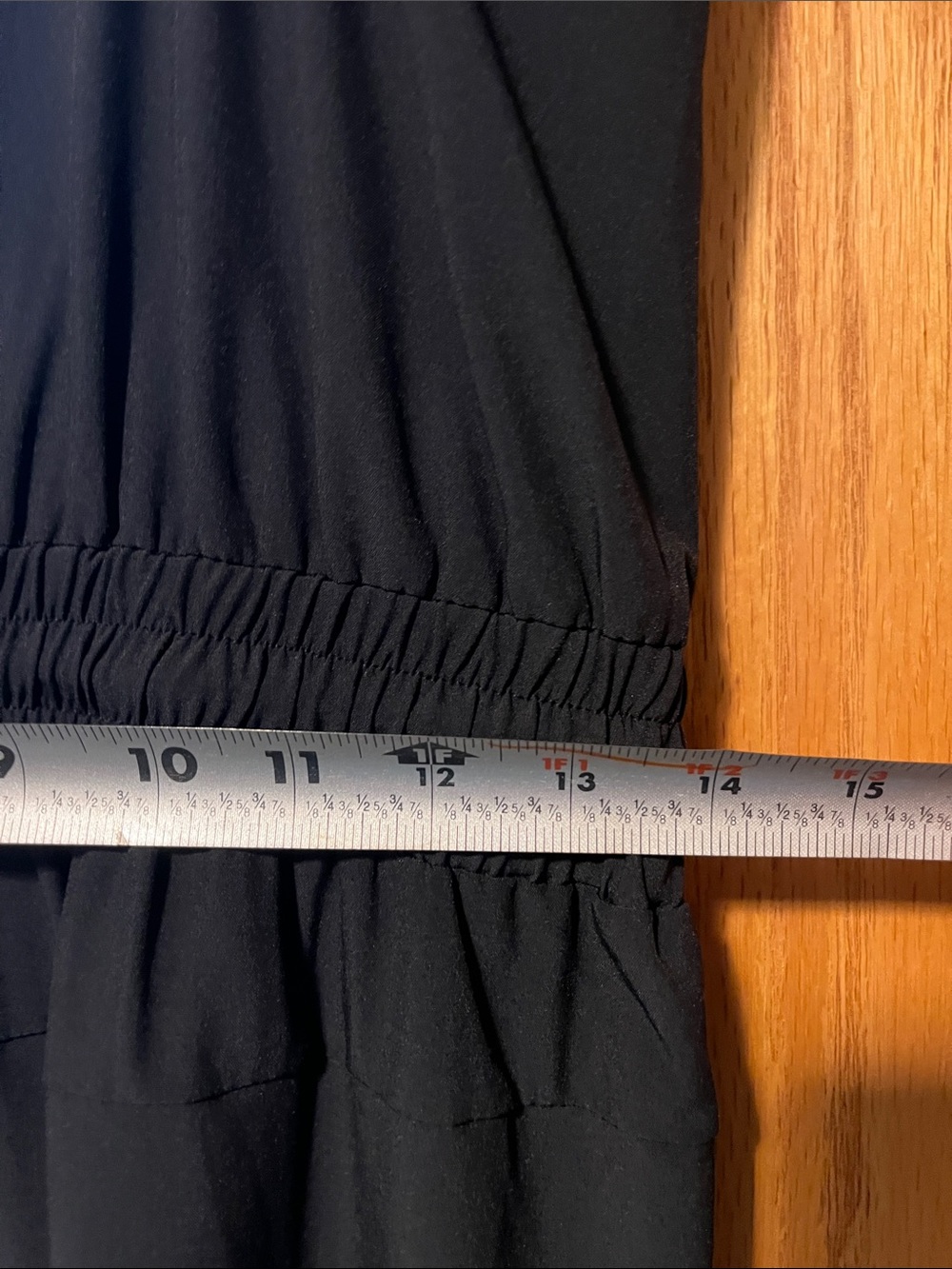Abercrombie & Fitch Traveler Black Sleeveless Drawstring Jumpsuit - Picture 12 of 13